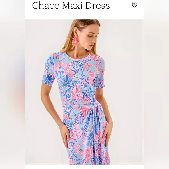 New Lilly Pulitzer Chace Maxi Dress - Picture 3 of 8